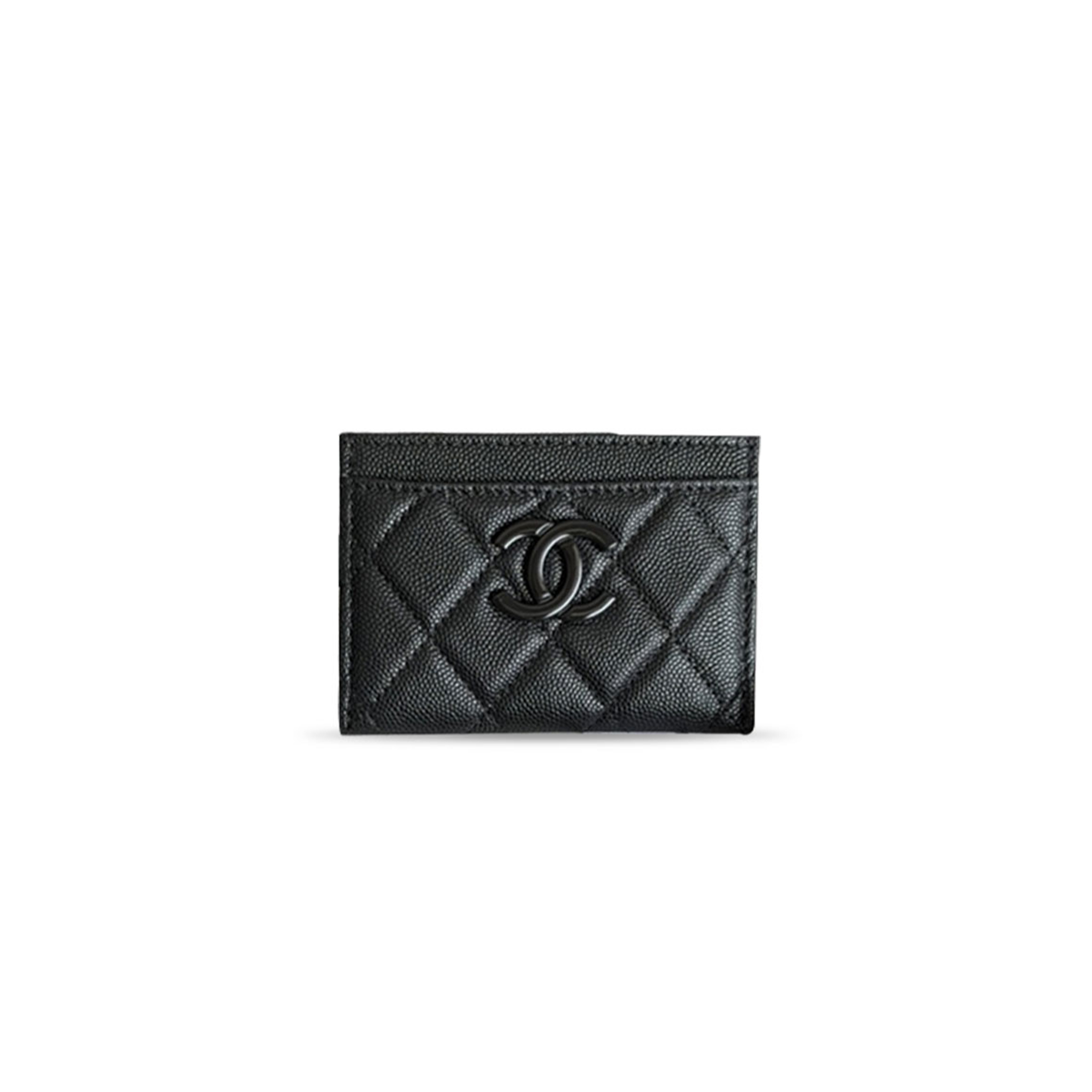 CHANEL MASTER CAVIAR QUILTED CARD HOLDER AP1967 (11*8cm)